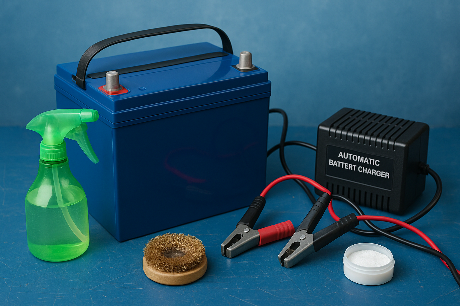 نگهداری باتری اسکرابر ژل